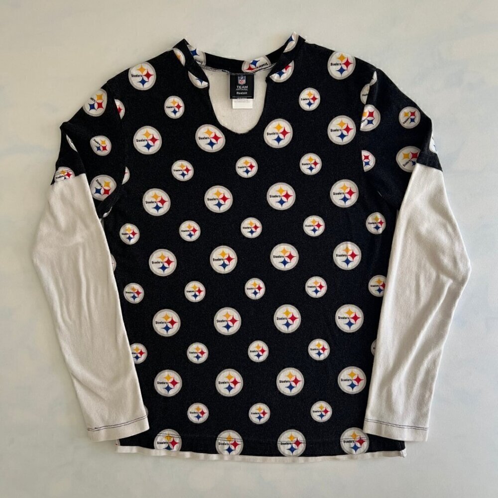Reebok Vintage Steelers NFL Long Sleeve Shirt - Picture 2 of 6